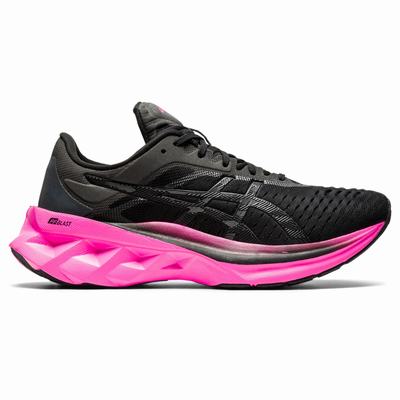 Női Asics Novablast Futócipő AS7328109 Fekete/Rózsaszín